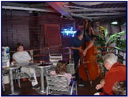 Performance by Bernard Abeille during the exhibition