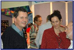 Photograph Lionel Pozzoli and Tally, pic by T.Malmqvist 