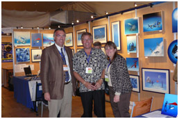 Show President Ph.Valette with Mrs and M.Bill Todd, pic by G.lecocq