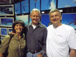 with renowned photographer Tom Campbell at the ScubaShow 2009