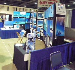 Pascal's exhibition at the ScubaShow 2009