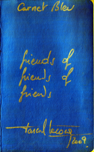 Carnet Bleu FFF Cover