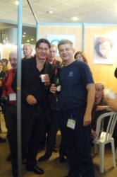 with H.Hordosh, of Seacam, Pascal's show, Marseille 2010