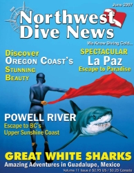 Northwest Dive News with Pascal's Matador cover