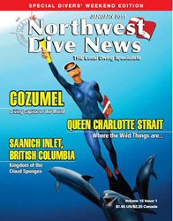 Northwest Dive News with Pascal's Miss Liberty cover