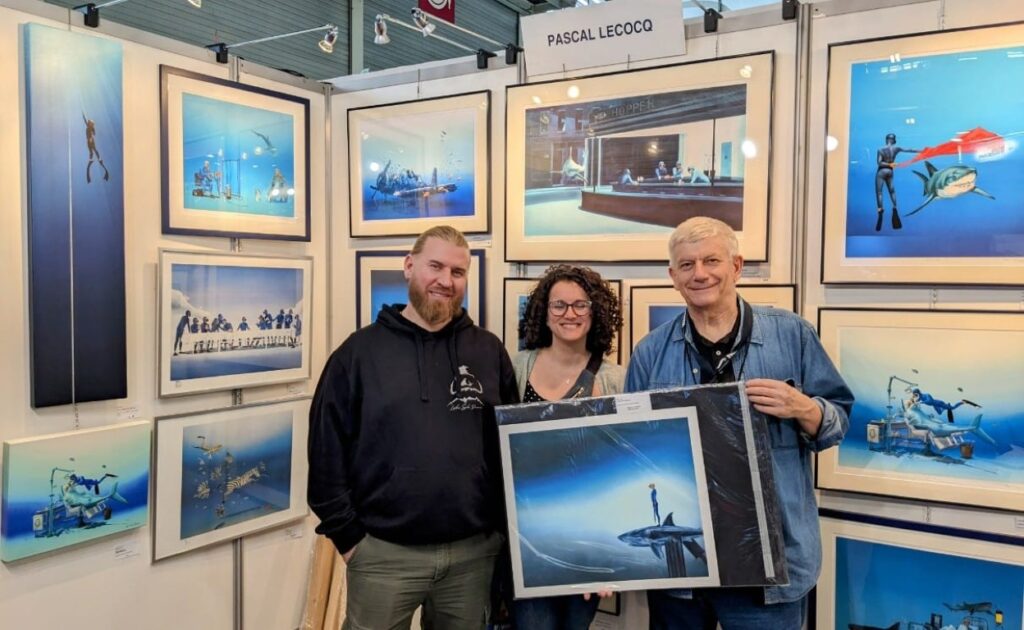 Booth B01 – Pascal Lecocq exhibition Day 2