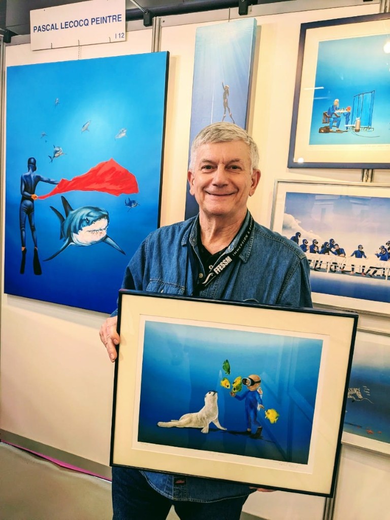 Booth B01 – Pascal Lecocq exhibition Day 3